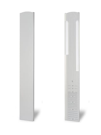 TL-3011 Side Mount End Cap for Staircase with Cover Strip, Left Aluminium Anodised