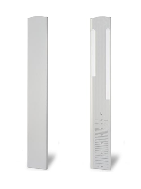 TL-3011 Side Mount End Cap for Staircase with Cover Strip, Left Aluminium Anodised