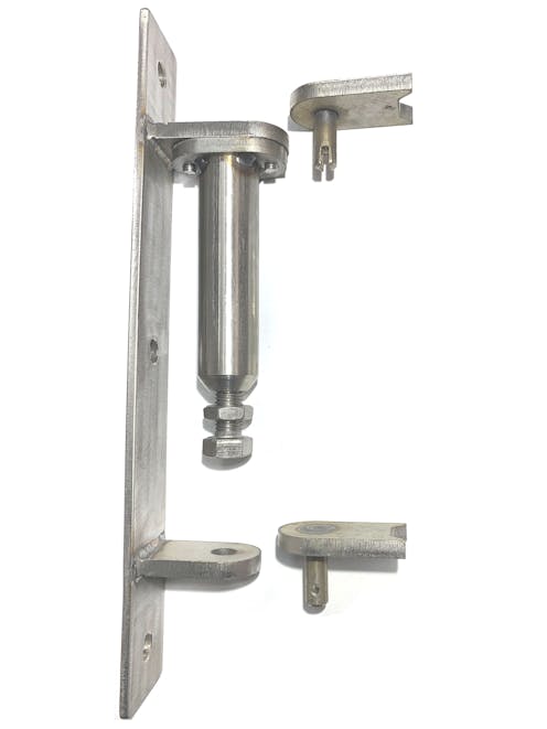 Hinge Assembly Kit - bolt on type - Stainless Steel