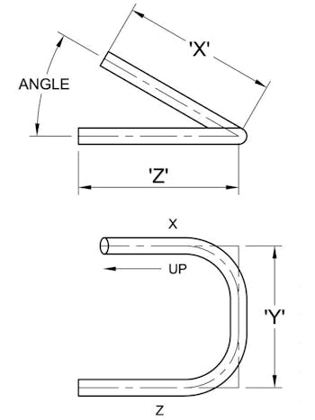 Simple Wreath Left Hand Going Up Bend