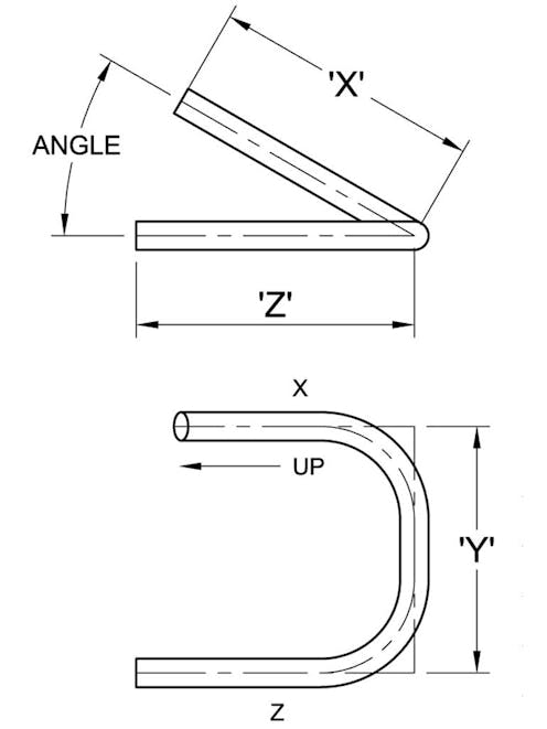 Simple Wreath Left Hand Going Up Bend