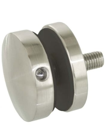 Stainless Steel Large Glass Adapter Flat Back