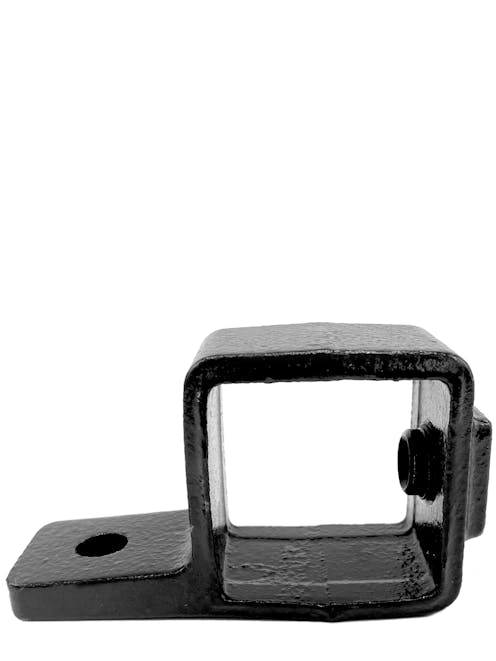 199 Single Lugged Bracket (Square Black)