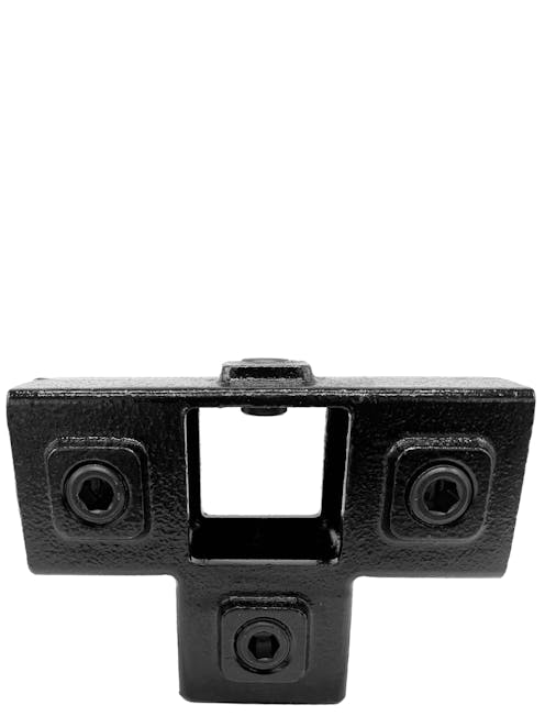 176 3 Way Outlet Tee (Square Black)