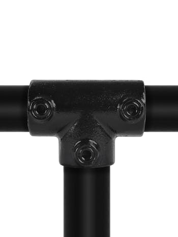 104 Long Tee ( 33.7mm Round Black)