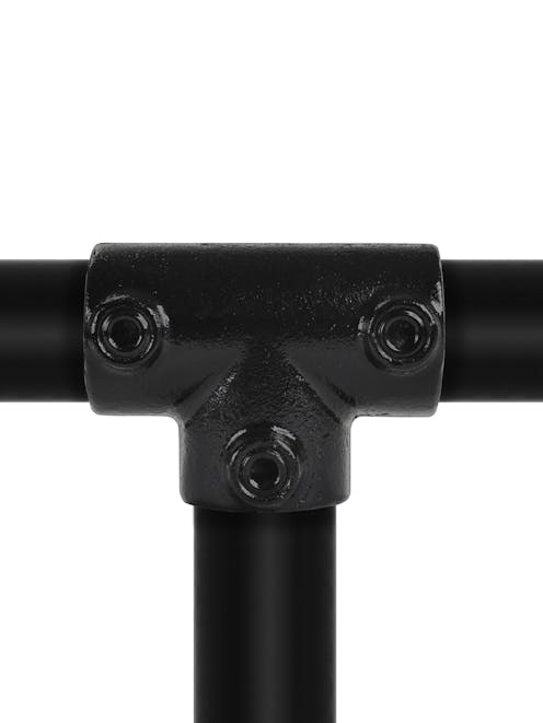 104 Long Tee ( 33.7mm Round Black)