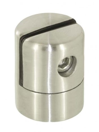 Stainless Steel Panel Clip Flat Back