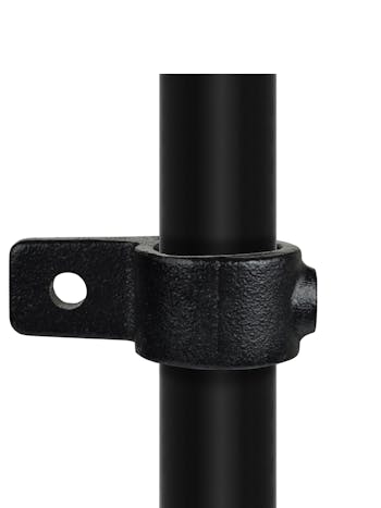 199 Single Lugged Bracket ( 33.7mm Round Black)