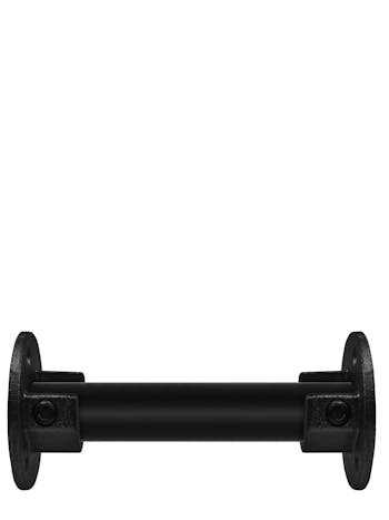 131 Wall Plate Key Clamp INLAY(Pair) (33.7mm Round Black)