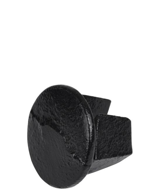 184 Metal Stop Cap ( 33.7mm Round Black) [duplicate]