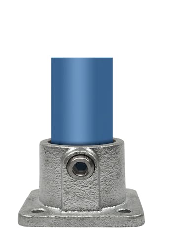 131 Wall Plate Key Clamp - Square Type