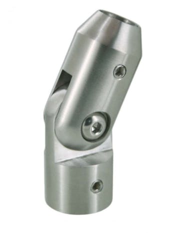 Stainless Steel Adjustable Bar Holder Flat Back