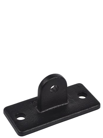 169M Male Swivel Locating Flange (26.9mm Round Black)