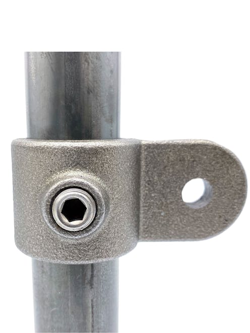 173 Single Swivel Key Clamp (33.7mm Round Self Colour)