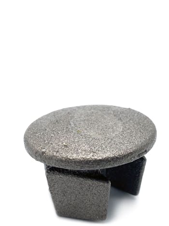184 Metal Stop Cap ( 33.7mm Round Self Colour)