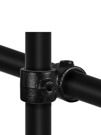 161 Offset 90degree Crossover Key Clamp (33.7mm Round Black)