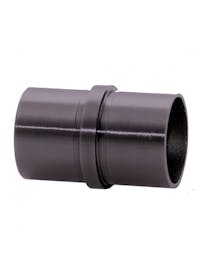 Stainless Steel Tube Connector 42.4x2.0 Black Satin