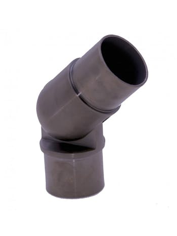 Stainless Steel Adjustable Elbow 42.4X2.0 Black Statin