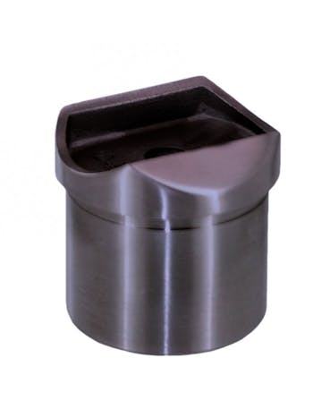 Stainless Steel Universal Fitting 42.4X2.0 Black Satin