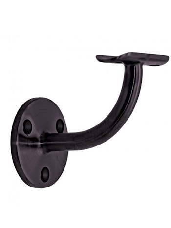 Stainless Steel Handrail Wall Bracket 42.4x2.0 Black Satin