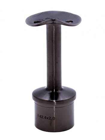 S.S. H.R. Saddle 90 Degree Top 42.4x2.0 Black Satin