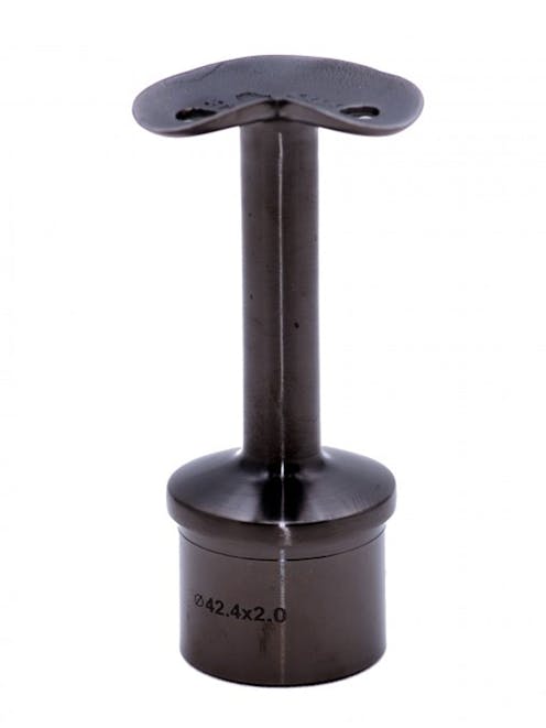 S.S. H.R. Saddle 90 Degree Top 42.4x2.0 Black Satin