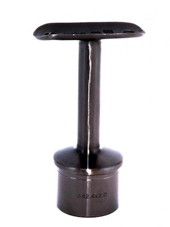 S.S. H.R. Saddle Straight Top 42.4x2.0 Black Satin