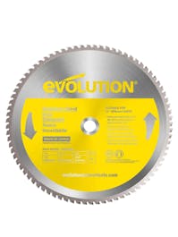 Evolution 355mm Stainless Steel Cutting 90T Chop Saw Blade