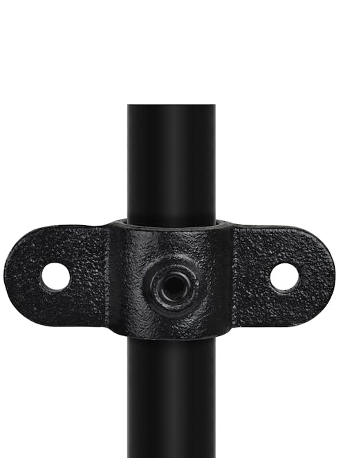 167M Double Male Inline Swivel (26.9mm Round Black)